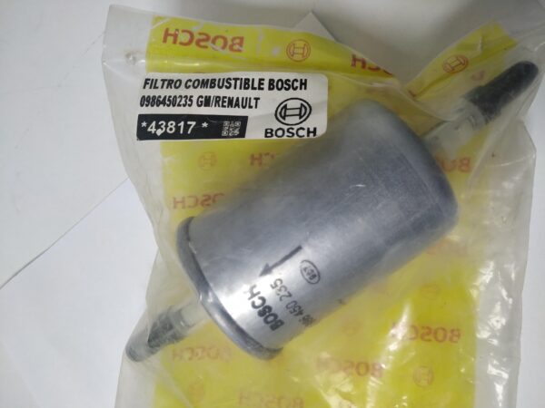 FILTRO COMBUSTIBLE CHEVROLET - RENAULT BOSCH