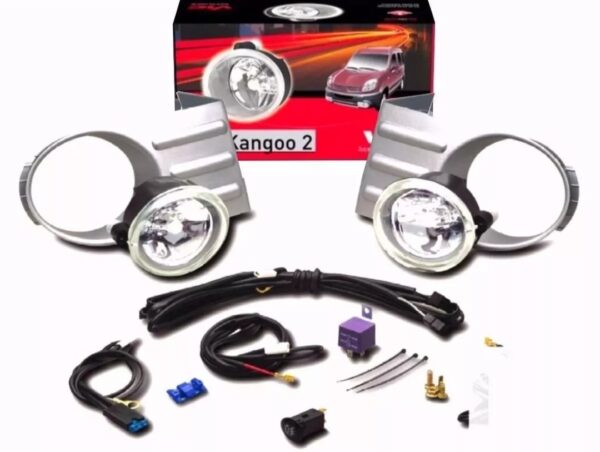 KIT FAROS AUXILIARES RENAULT KANGOO II 08/12 CON SOPORTES