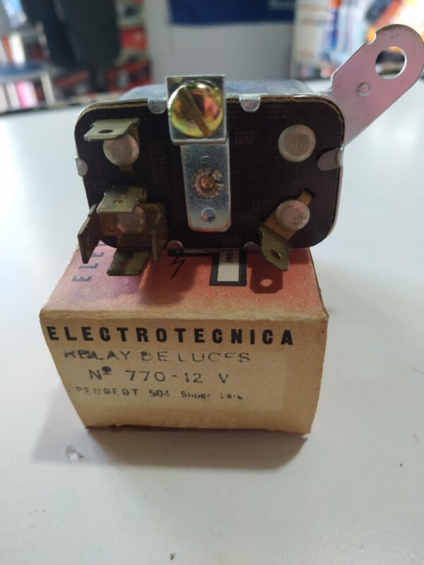 RELAY DE LUCES PEUGEOT 504 SÚPER LARGA (770 MIRBA) - Image 2
