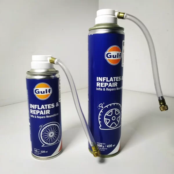 AEROSOL INFLADOR Y SELLADOR DE NEUMÁTICOS