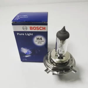 LÁMPARA HALÓGENA H4 12V 60/55W BOSCH PURE LIGHT