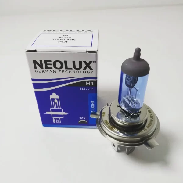 LÁMPARA HALÓGENA H4 12V 60/55W NEOLUX BLUE LIGHT