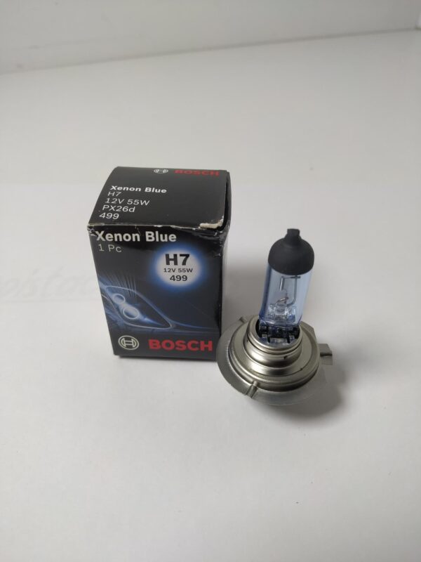 LÁMPARA HALÓGENA H7 12V 55W BOSCH XENON BLUE
