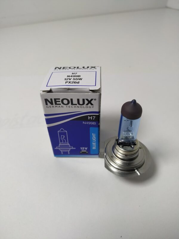 LÁMPARA HALÓGENA H7 12V 55W NEOLUX BLUE LIGHT