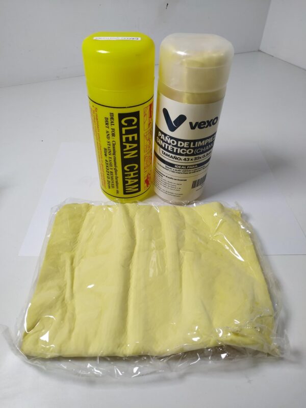 GAMUZA SINTÉTICA CHAMOIS AMARILLA