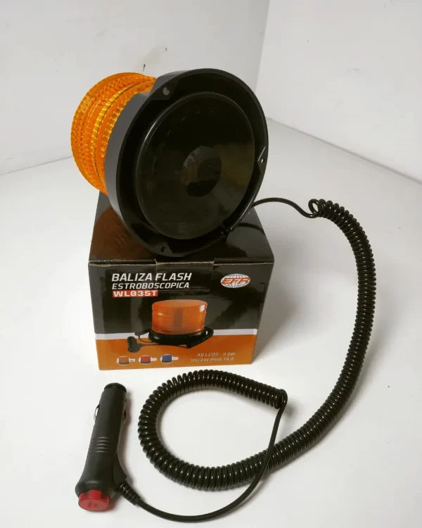 BALIZA GIRATORIA FLASH ESTROBOSCOPICA 12V/24V - Image 3