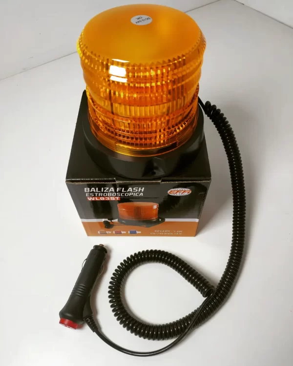 BALIZA GIRATORIA FLASH ESTROBOSCOPICA 12V/24V - Image 2