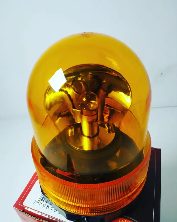 BALIZA ROTATIVA GIRATORIA IMANTADA 12V AMBAR - Image 4