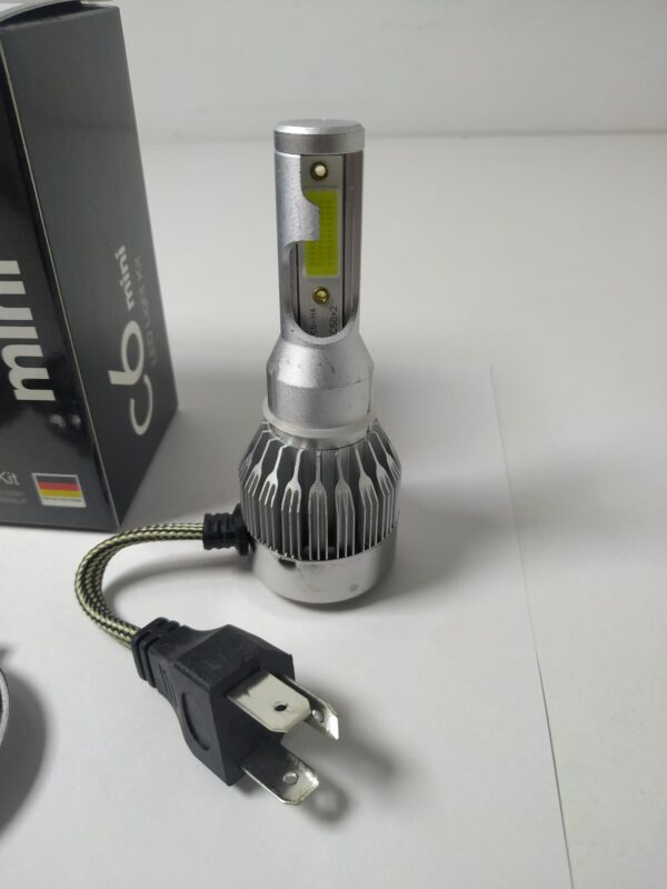 JUEGO LÁMPARAS H4 CREE LED C6 MINI 12V 20000LM SIN COOLER - Image 3