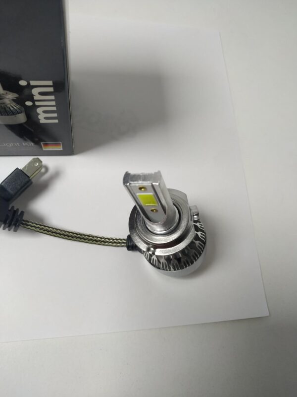 JUEGO LÁMPARAS H7 CREE LED C6 MINI 12V 20000LM SIN COOLER - Image 4