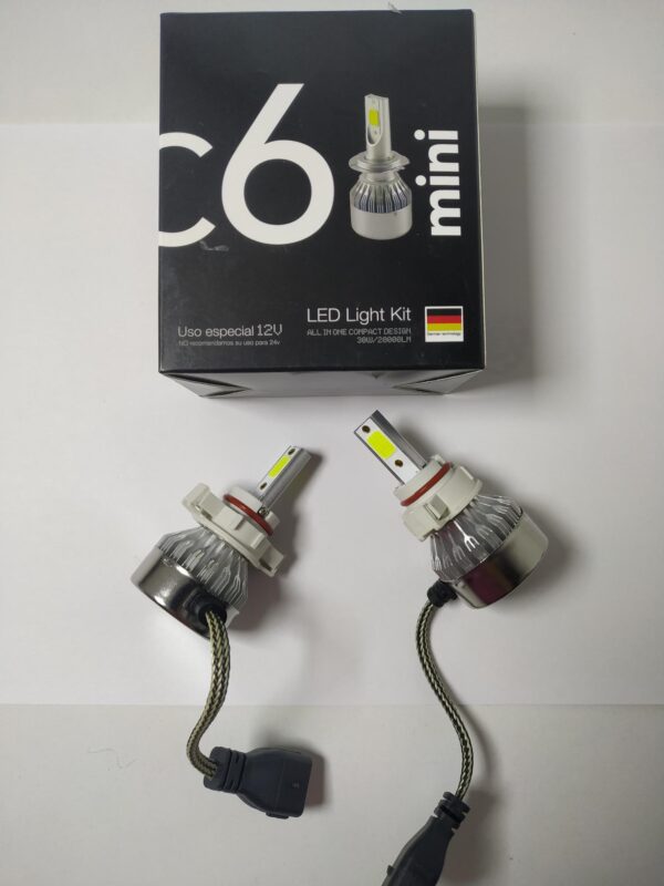 JUEGO LÁMPARAS PSX24W CREE LED C6 MINI 12V SIN COOLER
