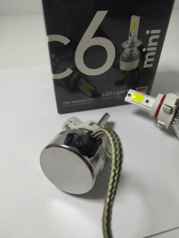 JUEGO LÁMPARAS PSX24W CREE LED C6 MINI 12V SIN COOLER - Image 4