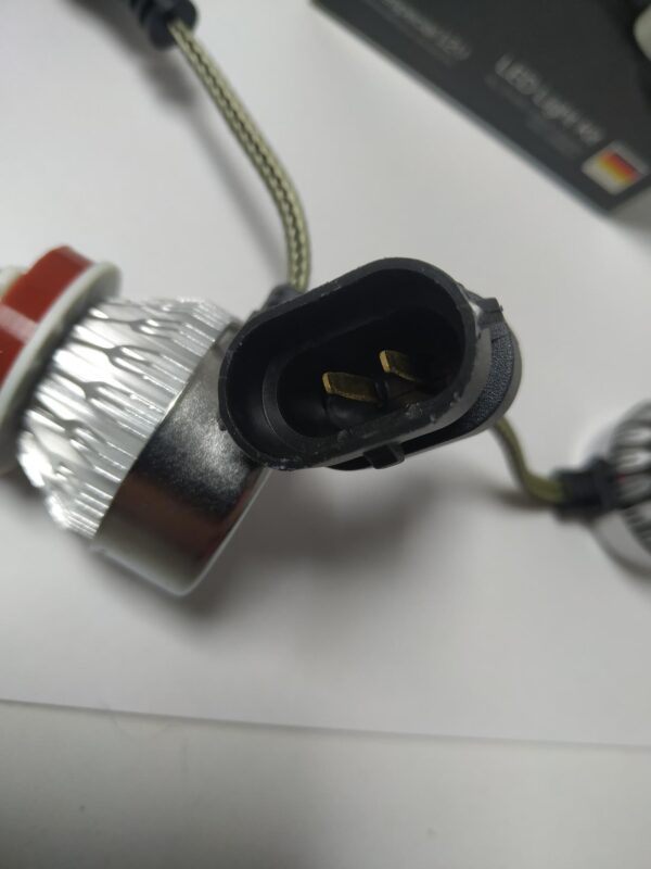 JUEGO LÁMPARAS H11 CREE LED C6 MINI 12V 20000LM SIN COOLER - Image 2