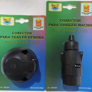 ENCHUFE COMPLETO 7 PUNTOS PLÁSTICO IMPORTADO