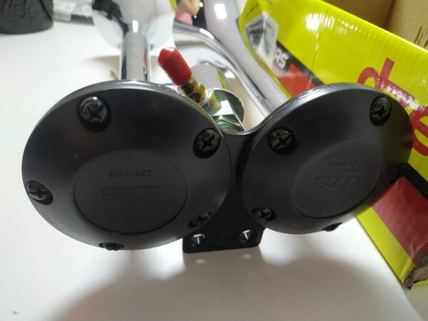 BOCINA AEROELÉCTRICA CROMADA 12V/24V DZE - Image 5