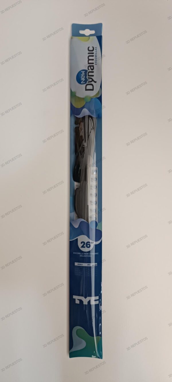 ESCOBILLA DEL. LIMPIAPARABRISAS 26" TYC NEW DYNAMIC