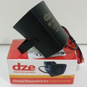 SIRENA MARCHA ATRÁS 12V/24V INTERMITENTE UNIVERSAL