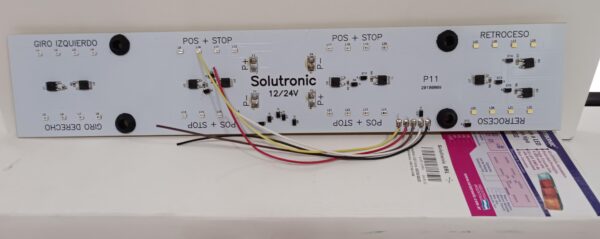 PLAQUETA REEMPLAZO LED PARA FARO M. BENZ 1215 TRASERO - Image 3