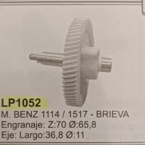 ENGRANAJE L/P M. BENZ 1114 - 1517 BRIEVA