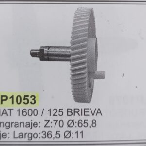 ENGRANAJE L/P FIAT 125 - 1600 BRIEVA