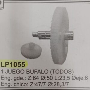 ENGRANAJE L/P BUFALO TODOS JUEGO X 2