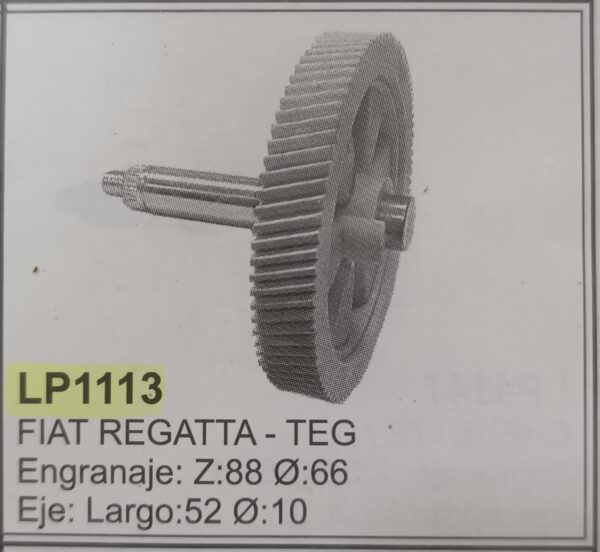 ENGRANAJE L/P FIAT REGATTA EQUIPO TEG - Image 6