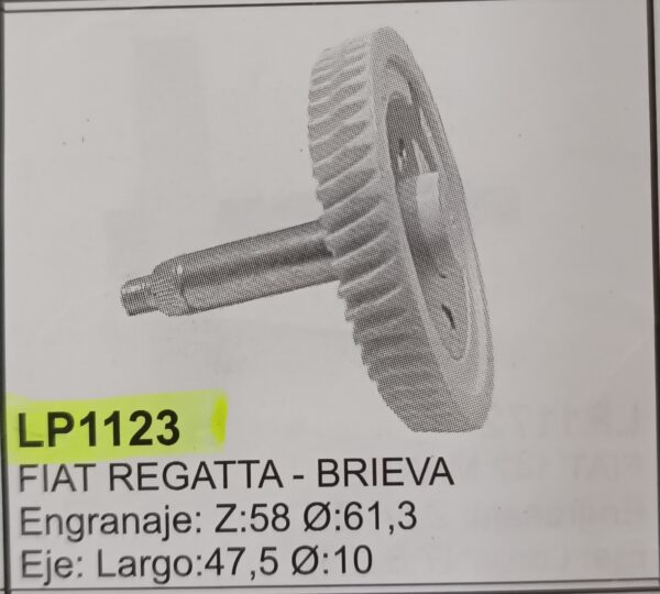 ENGRANAJE L/P FIAT REGATTA BRIEVA - Image 7