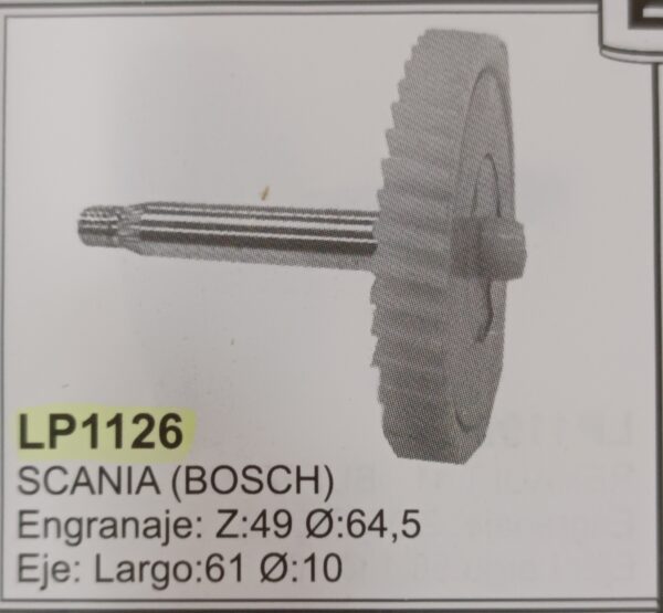 ENGRANAJE L/P SCANIA BOSCH - Image 7