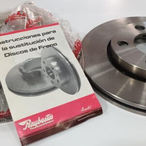 DISCOS DE FRENO VW LLANTA 14" DELANTEROS JUEGO X2