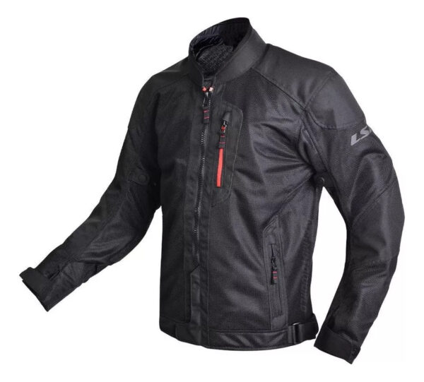 Campera LS2 Alba Negra/Gris Hombre