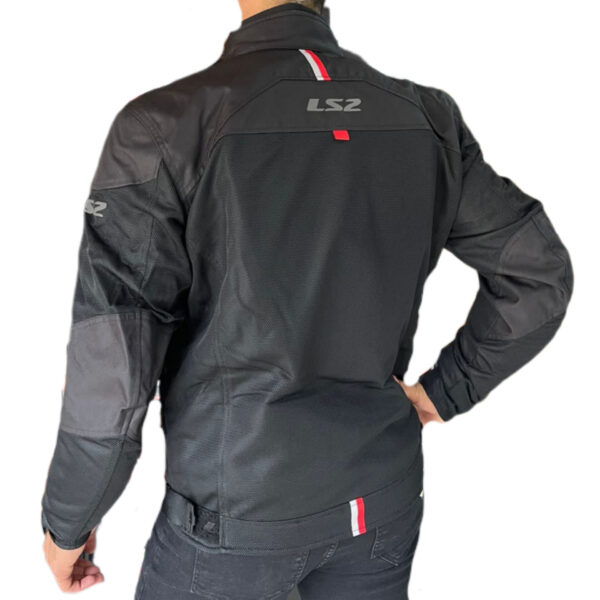 Campera LS2 Alba Negra/Gris Hombre - Image 9