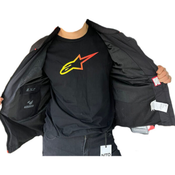 Campera LS2 Alba Negra/Gris Hombre - Image 6