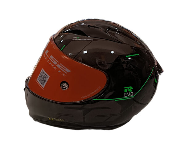 Casco FF323 Arrow Evo Techno Ne/Gr/Ve Hombre - Image 4