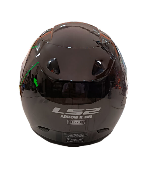 Casco FF323 Arrow Evo Techno Ne/Gr/Ve Hombre - Image 5