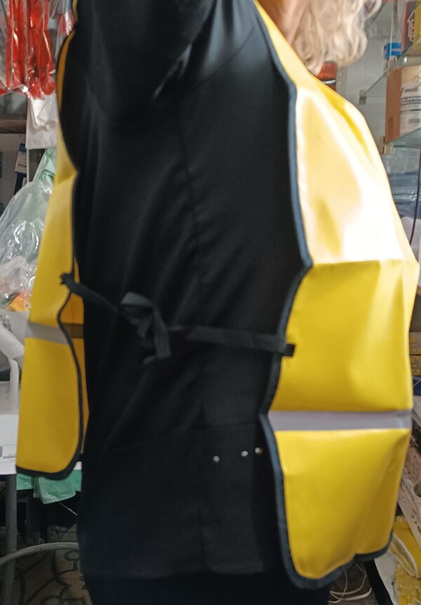 CHALECO DE SEGURIDAD REFLECTIVO PVC AMARILLO - Image 4