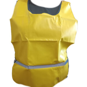 CHALECO DE SEGURIDAD REFLECTIVO PVC AMARILLO
