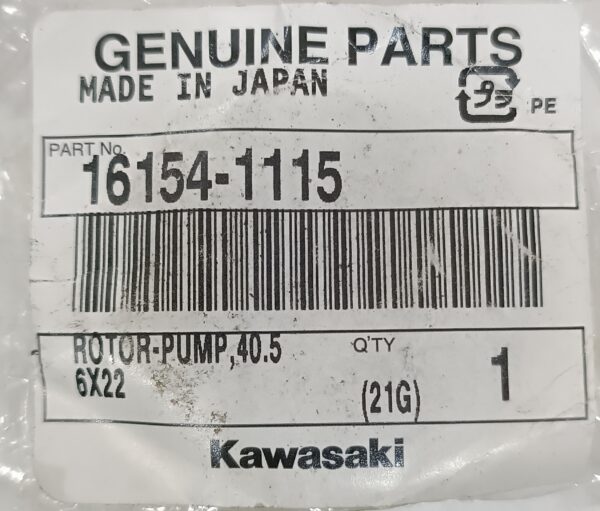 ROTOR DE BOMBA KAWASAKI 16154-1115 - Image 2