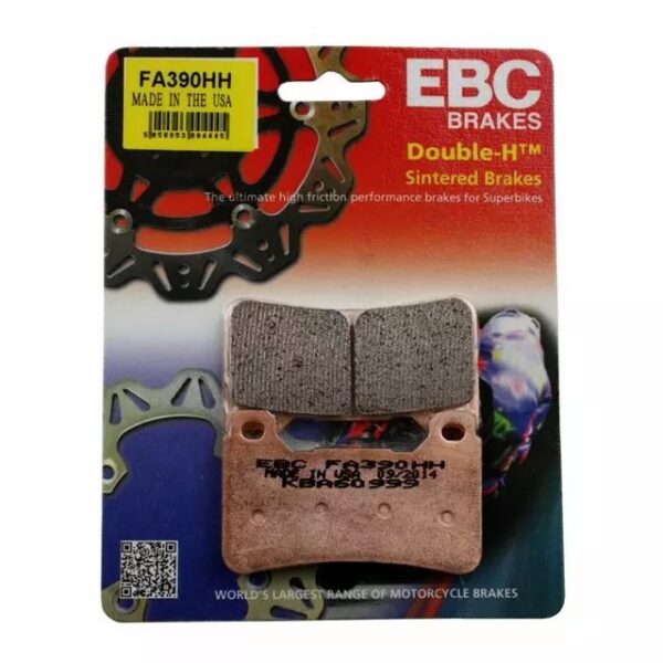 PASTILLAS DE FRENO EBC FA390HH HONDA CBR VFR DEL. X2 - Image 2
