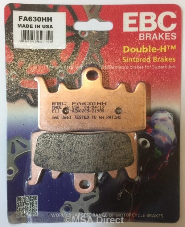 PASTILLAS DE FRENO EBC FA630HH BMW DUCATI DEL. X 2 - Image 2