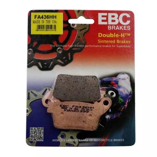 PASTILLAS DE FRENO EBC FA436HH HONDA CBR TRASERA - Image 2