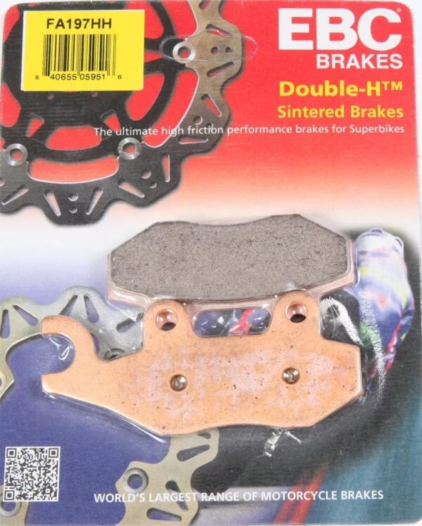 PASTILLAS DE FRENO EBC FA197HH TWISTER HONDA KAWA DEL. - Image 2