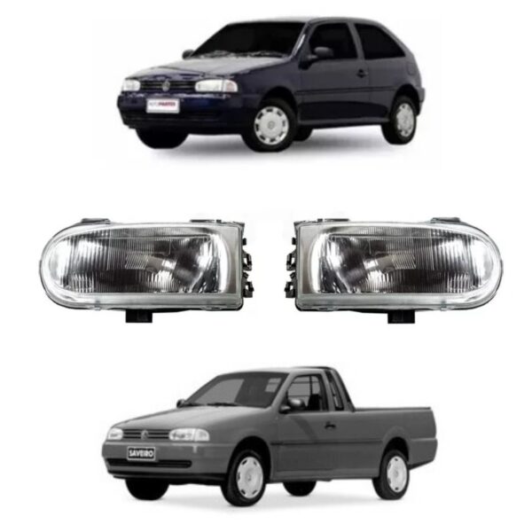 JUEGO DE OPTICAS VW GOL AB9 / SAVEIRO 1995/1999 CIBIE
