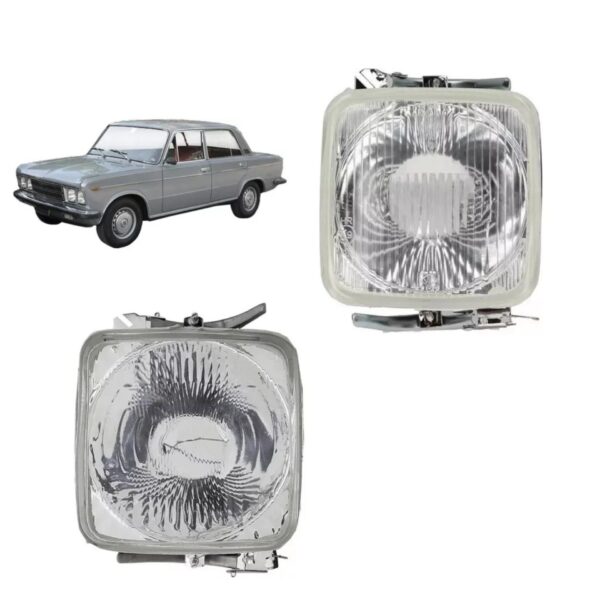 JUEGO DE OPTICAS FIAT 125 EXTERIOR E INTERIOR 1973/1982