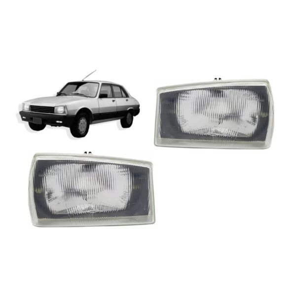 JUEGO DE OPTICAS PEUGEOT 504 SR 1987/1990 673 VIC