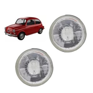 JUEGO DE OPTICAS FIAT 600 1960/1982 TIPO CIBIE