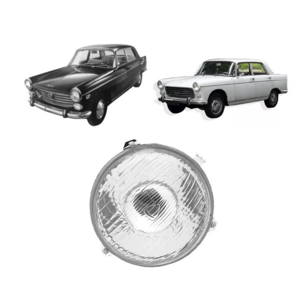 JUEGO DE OPTICAS PEUGEOT 404 1965/1981 ENG. MARSHALL VIC