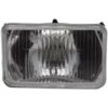 JUEGO DE OPTICAS UNIV. 5 3/4 PULG. RECT. LAMP. H1 669 VIC