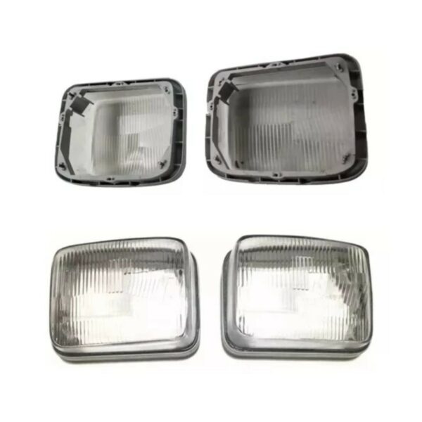 JUEGO VIDRIOS OPTICAS OPEL K180 CON MARCO GRIS VIC - Image 2