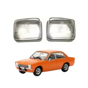 JUEGO VIDRIOS OPTICAS OPEL K180 CON MARCO GRIS VIC