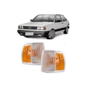 JUEGO DE FAROS DEL. GIRO VW GOL/SEN/SAV G1 1991/95 TIPO "C"